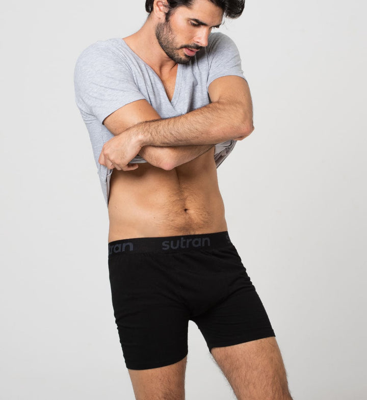 Sweat Proof Boxer Shorts/ Black