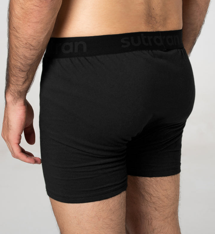 Sweat Proof Boxer Shorts/ Black