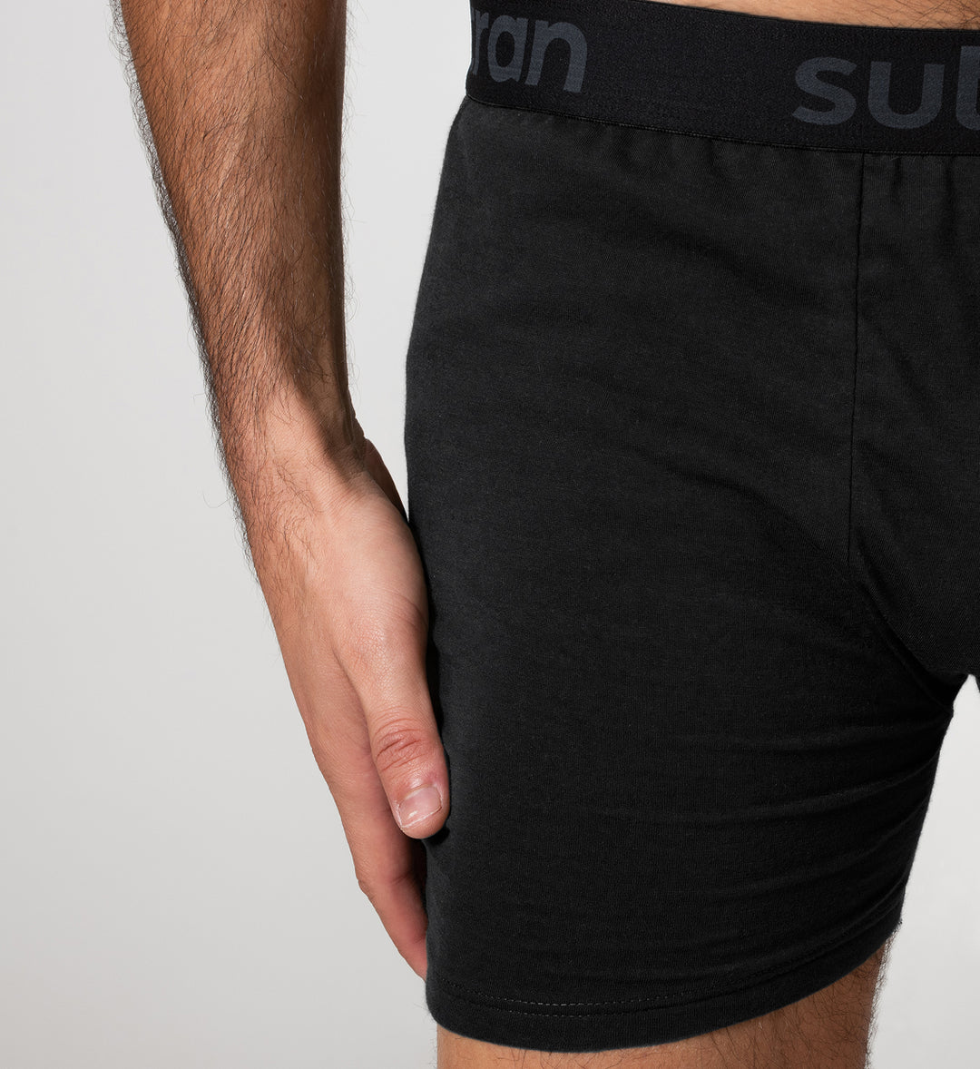 Sweat Proof Boxer Shorts/ Black